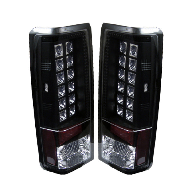 Spyder Chevy Astro/Safari 85-05 LED Tail Lights Black ALT-YD-CAS85-LED-BK - Mammoth Racing -