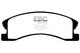 EBC 99-04 Jeep Grand Cherokee 4.0 (Akebono) Yellowstuff Front Brake Pads - My Store