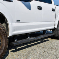 Westin Ram 15-21 Ford F-150 / 17-21 Ford F-250 & F350 Crew Cab R5 XD Nerf Step Bars - Black - Mammoth Racing -