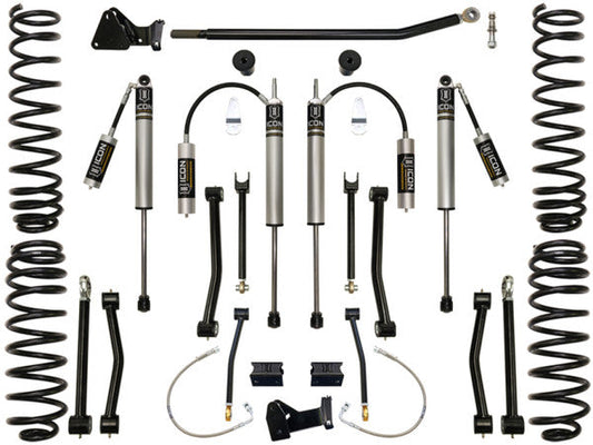 Icon 07-18 Jeep Wrangler JK 4.5in Stage 2 Suspension System - Mammoth Racing -