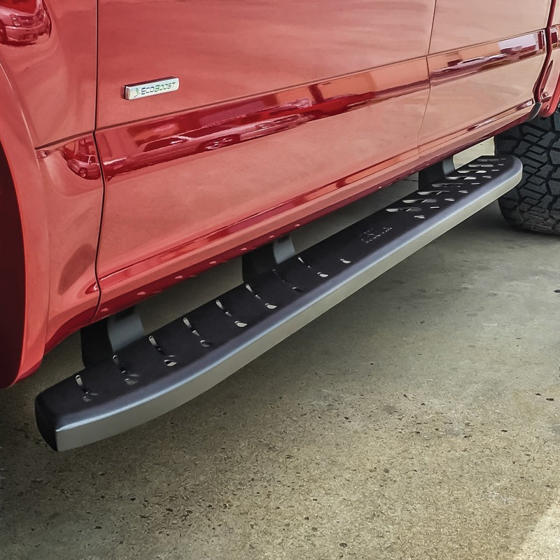 Westin 2015-2018 Ford F-150 SuperCrew Thrasher Running Boards - Textured Black - Mammoth Racing -