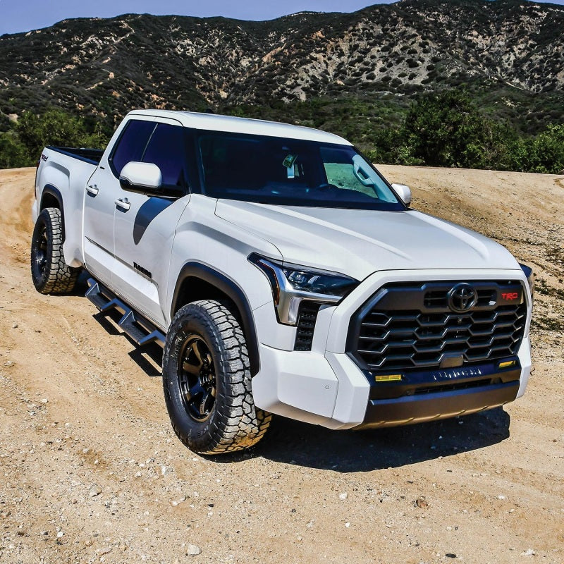 Westin/HDX 2022 Toyota Tundra Double Cab Drop Nerf Step Bars - Textured Black - Mammoth Racing -