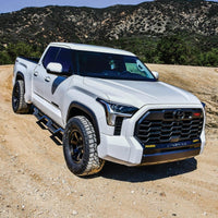 Westin/HDX 2022 Toyota Tundra Double Cab Drop Nerf Step Bars - Textured Black - Mammoth Racing -