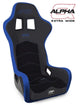PRP Alpha Composite Seat/Extra Wide- Black/Blue - Mammoth Racing -