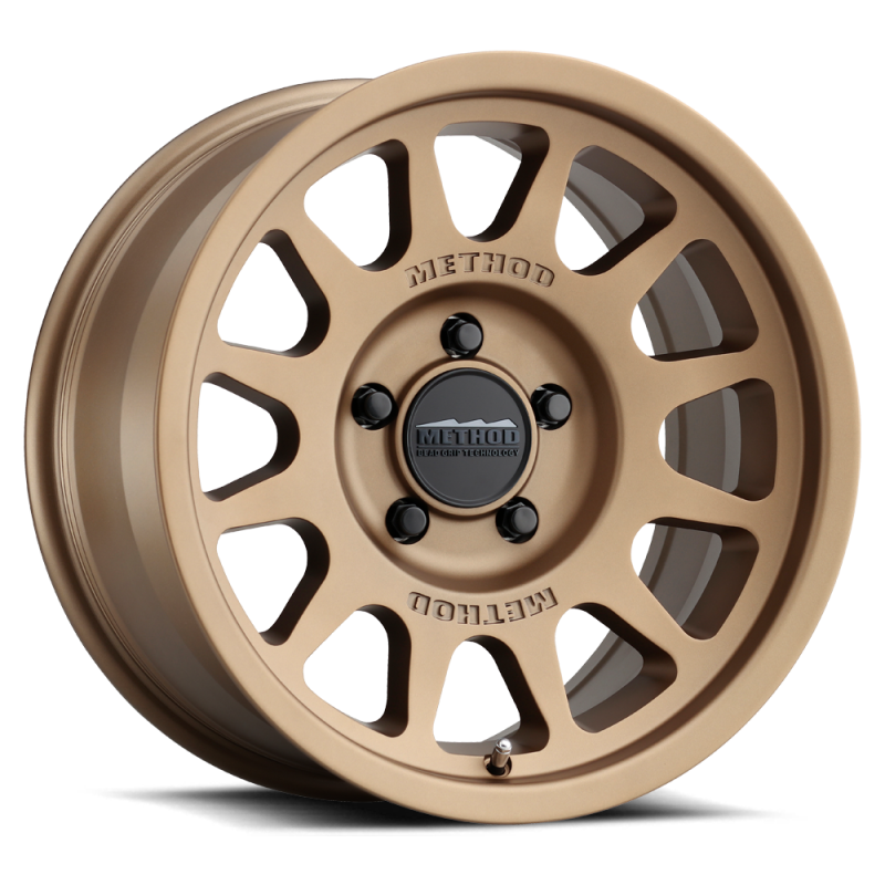 Method Mr703 15x7 +15mm Offset 5x100 56.1mm CB Method Bronze Wheel - Mammoth Racing -
