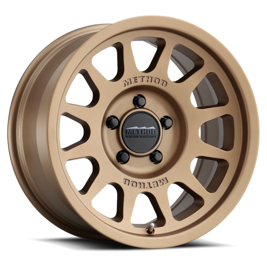 Method Mr703 15x7 +15mm Offset 5x100 56.1mm CB Method Bronze Wheel