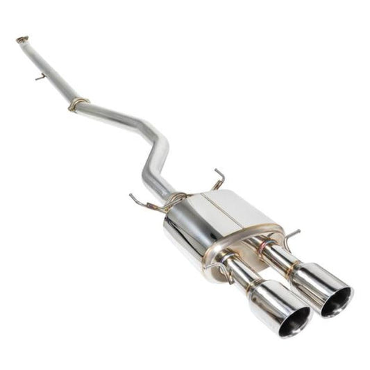 Remark 2017 Civic Si 4 Door Sedan Cat Back Exhaust w/Stainless Double Wall Tip (Not Resonated) - My Store