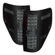 Spyder Ford F150 09-14 LED Tail Lights Black Smoke ALT-YD-FF15009-LED-BSM - Mammoth Racing -