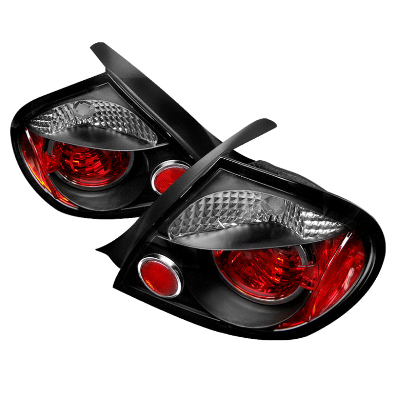 Spyder Dodge Neon 03-05 Euro Style Tail Lights Black ALT-YD-DN03-BK - Mammoth Racing -