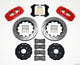 Wilwood Aero6 Front Hat Kit 14.25 Drilled Red 2010-2015 Camaro - Mammoth Racing -
