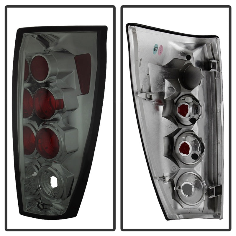 Spyder Chevy Avalanche 02-06 Euro Style Tail Lights Smoke ALT-YD-CAV04-SM - Mammoth Racing -