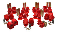 Energy Suspension 00-04 Ford Excursion 4WD Red Hyper-flex Master Bushing Set - My Store