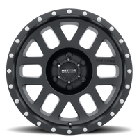 Method Mr306 Mesh 17x8.5 0mm Offset 6x5.5 108mm CB Matte Black Wheel - Mammoth Racing -