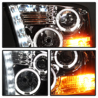 Spyder Dodge Ram 1500 09-14 10-14 Projector Headlights Halogen- LED Halo LED - Chrm PRO-YD-DR09-HL-C - Mammoth Racing -