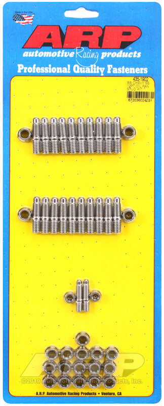ARP BB Chevy SS 12pt Oil Pan Stud Kit - Mammoth Racing -