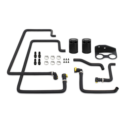 Mishimoto 18+ Ford F-150 2.7L EcoBoost Baffled Oil Catch Can Kit - Clear - Mammoth Racing -