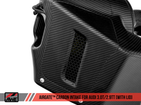 AWE Tuning Audi B9/B9.5 S4/S5/RS5 3.0T Carbon Fiber AirGate Intake w/ Lid - Mammoth Racing -