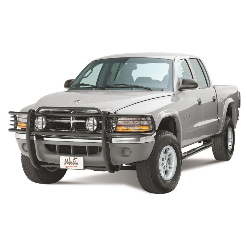 Westin 2005-2011 Dodge Dakota Sportsman Grille Guard - Black - Mammoth Racing -