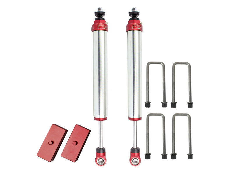 aFe Sway-A-Way 2.0in Rear Shock Kit w/ Lift Blocks 05-17 Toyota Tacoma - Mammoth Racing -