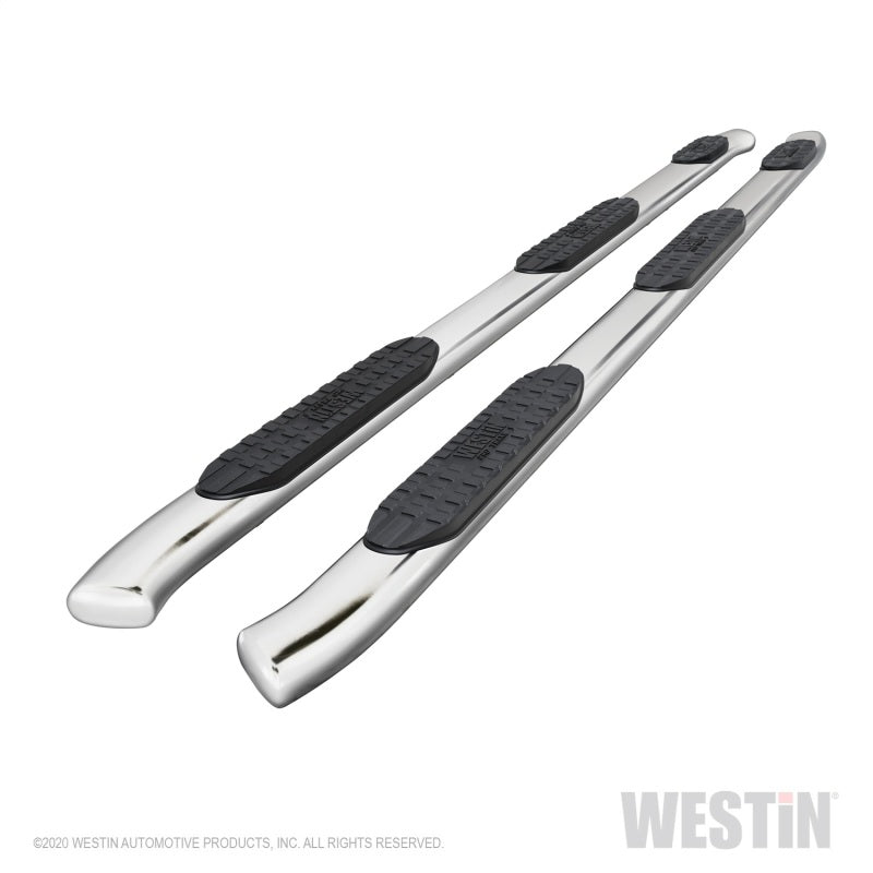 Westin 2020 Chevy Silverado 2500 Crew Cab (6.5ft Bed) PRO TRAXX Nerf Step Bars - Stainless Steel - Mammoth Racing -