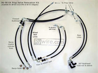 Rywire Proportion Valve Relocation Kit (Drop Ship Only - On PO Note Vehicle and Master Cyl Type) - Mammoth Racing -