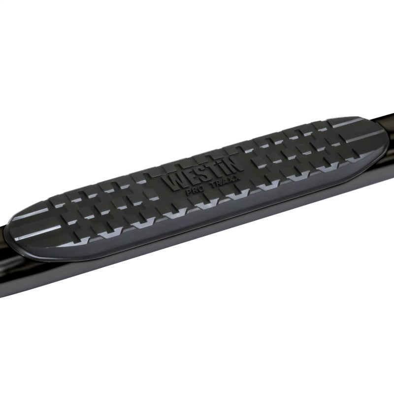 Westin 2014-2018 Chevy Silverado 1500 Reg Cab PRO TRAXX 4 Oval Nerf Step Bars - Black - Mammoth Racing -