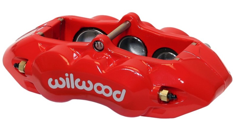Wilwood Caliper-D8-6 L/H Front Red 1.88/1.38/1.25in Pistons 1.25in Disc - Mammoth Racing -