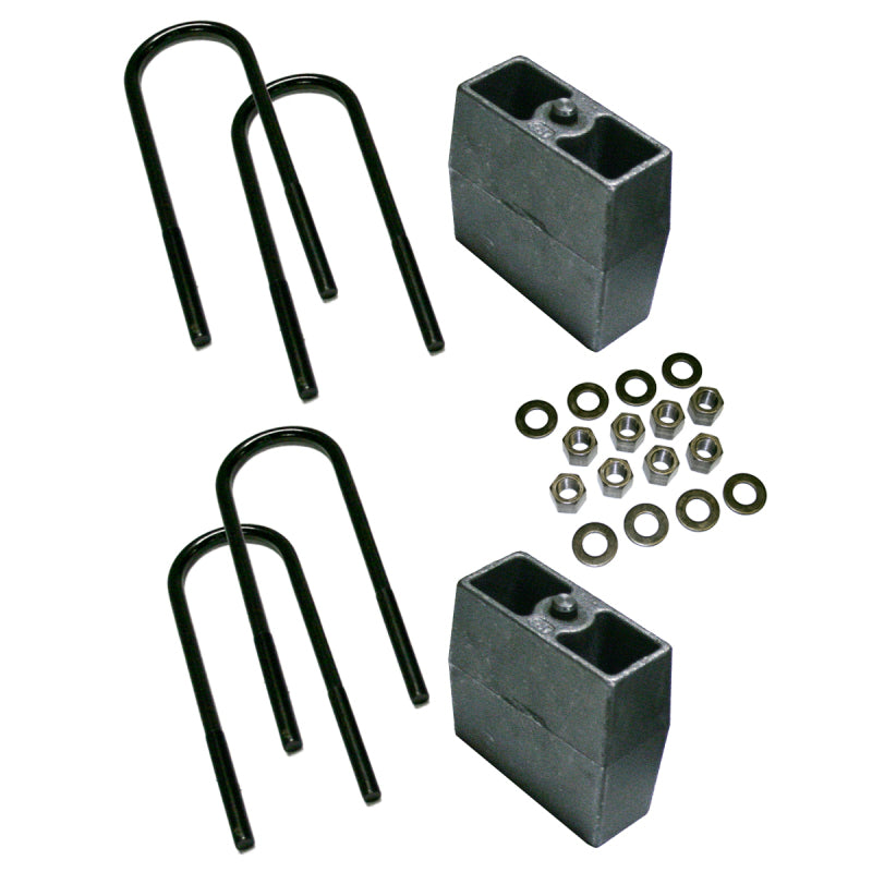Superlift 99-10 Ford F-250 SuperDuty 5in Block Kit w/ 3 7/8 AxleTube w/o Top Mounted Overload Leaf - Mammoth Racing -