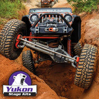 Yukon Gear & Install Kit Package for Jeep Rubicon JL/JT w/D44 Front & Rear in a 4.88 Ratio Stage 2 - Mammoth Racing -