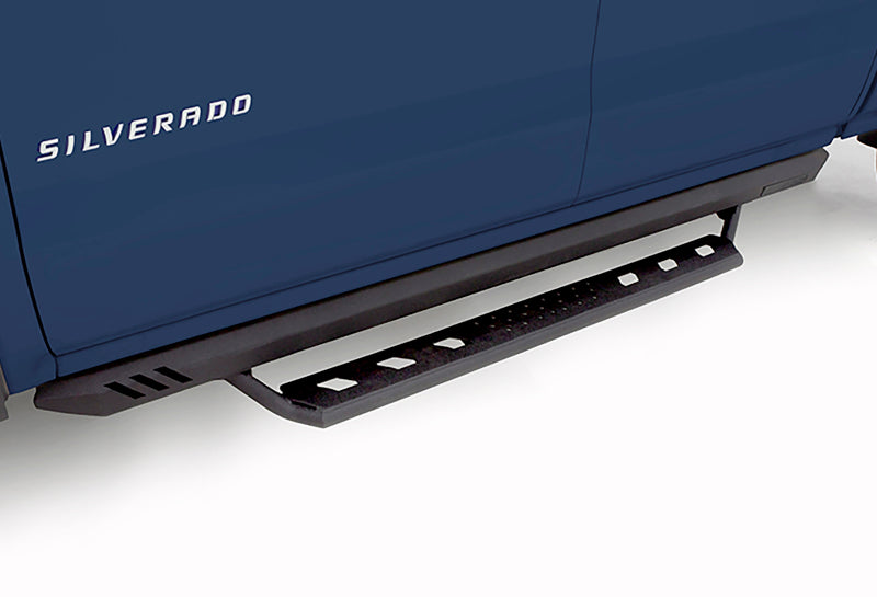 Lund Universal Long Step Rock Rails - Black - My Store