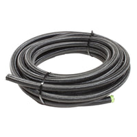 Snow 6AN Braided Stainless PTFE Hose - 30ft (Black) - My Store
