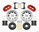 Wilwood Narrow Superlite 4R Front Kit 12.19in Drilled Red 87-89 Jeep YJ - Mammoth Racing -