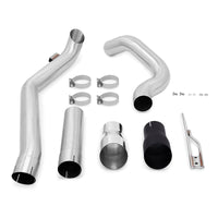 Mishimoto Nissan Titan XD Filter Back Exhaust - Black - Mammoth Racing -