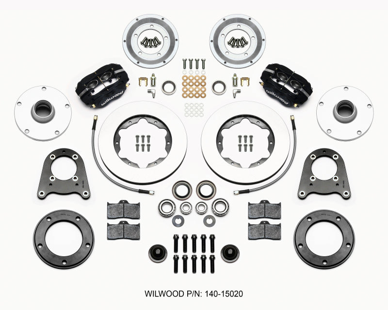 Wilwood Forged Dynalite-M Front Kit 10.75in 1950-1955 Mg-td/tf - My Store