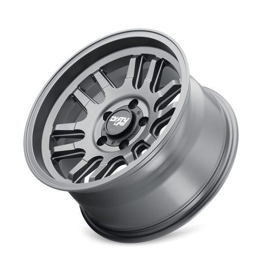Dirty Life 9310 Canyon 17x9 / 5x150 BP / 0mm Offset / 110mm Hub Satin Graphite Wheel - Mammoth Racing -
