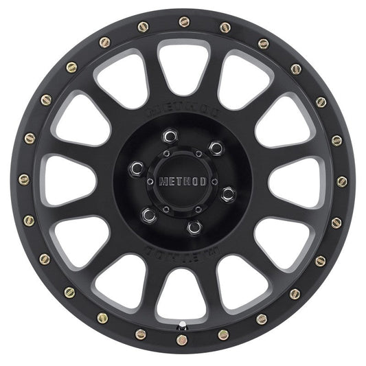 Method Mr305 NV 18x9 0mm Offset 6x135 94mm CB Method Matte Black Street Loc Wheel - Mammoth Racing -