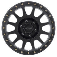 Method Mr305 NV 18x9 0mm Offset 6x5.5 108mm CB Matte Black Wheel - Mammoth Racing -