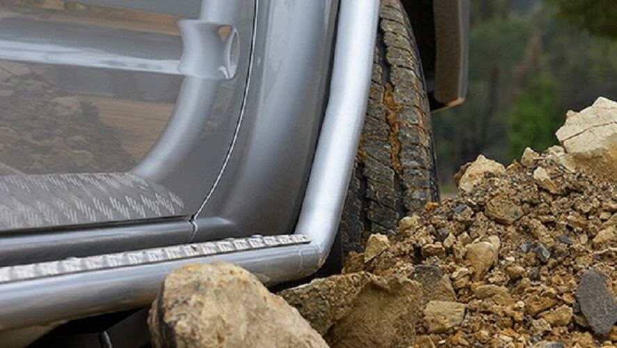 ARB Deluxe Side Rail & Step D22 Dc/Sc 02On - Mammoth Racing -