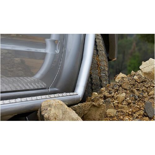 ARB Deluxe Side Rail & Step D22 Dc/Sc 02On - Mammoth Racing -