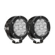Westin Axis LED Auxiliary Light 4.75 inch Round Flood w/3W Osram (Set of 2) - Black - Mammoth Racing -