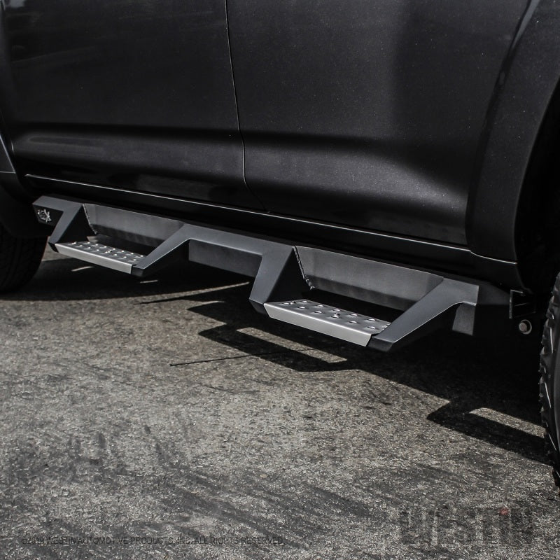 Westin 10-17 Toyota 4Runner Trail Edition (Excl. Ltd) HDX Stainless Drop Nerf Step Bars - Tex. Blk - Mammoth Racing -