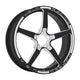 Weld Alumastar 2.0 18x6 / 5x4.5 BP / 2.7in. BS Black Wheel - Mammoth Racing -
