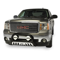 Westin 2007-2013 Chevy Silverado 1500 (Excl Denali) Ultimate Bull Bar - Black - Mammoth Racing -