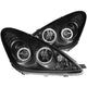 ANZO 2002-2003 Lexus Es300 Projector Headlights w/ Halo Black - My Store