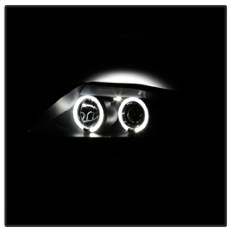 Spyder BMW Z4 03-08 Projector Headlights Xenon/HID Model Only - LED Halo Black PRO-YD-BMWZ403-HID-BK - Mammoth Racing -