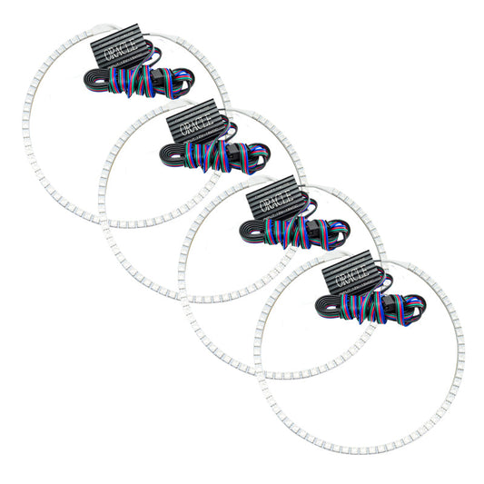 Oracle Jeep Grand Cherokee 05-10 Halo Kit - ColorSHIFT w/o Controller - Mammoth Racing -