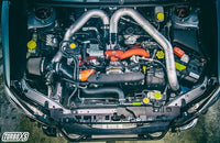Turbo XS Fmic 2015-2017 Subaru STi - Wrinkle Red Pipes - Mammoth Racing -