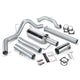 Banks Power 03-04 Dodge 5.9L SCLB/CCSB(Catted) Monster Exhaust Sys - SS Single Exhaust w/ Chrome Tip - Mammoth Racing -