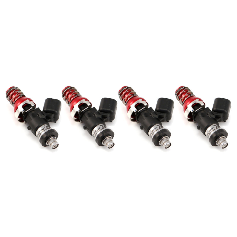 Injector Dynamics Id1050 Injectors- 11mm Top Adapter (Red)- Denso Lower Cushions (Set Of 4) - Mammoth Racing -