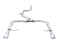 AWE Tuning 18-21 Volkswagen Jetta GLI Mk7 Track Edition Exhaust - Chrome Silver Tips (Fits OEM DP) - My Store